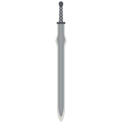 Warrior Sword Big Two Handed Two Side Sharp Big Swords Knight Weapon