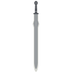 Warrior Sword Big Two Handed Two Side Sharp Big Swords Knight Weapon