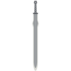 Warrior Sword Big Two Handed Two Side Sharp Big Swords Knight Weapon