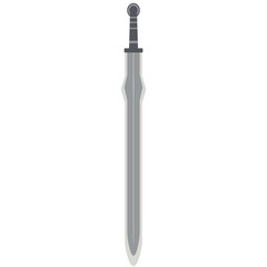 Warrior Sword Big Two Handed Two Side Sharp Big Swords Knight Weapon