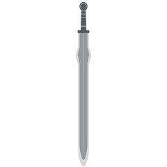 Warrior Sword Big Two Handed Two Side Sharp Big Swords Knight Weapon