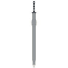 Warrior Sword Big Two Handed Two Side Sharp Big Swords Knight Weapon
