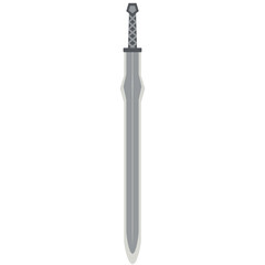 Warrior Sword Big Two Handed Two Side Sharp Big Swords Knight Weapon