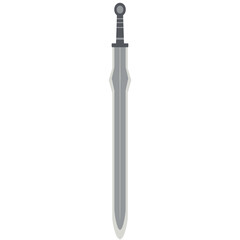 Warrior Sword Big Two Handed Two Side Sharp Big Swords Knight Weapon