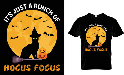 It's Just A Bunch Of Hocus Pocus T Shirt Template
