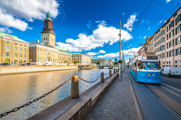City of Gothenburg street architecture view