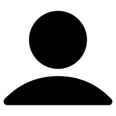 user glyph icon