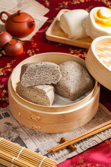 Mantou often referred to as Chinese steamed bun, is a white and soft type of steamed bread or bun popular in Northern China.