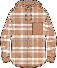 MAN AND BOYS HOODED SHIRT AND UPPER © M A A Designs