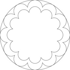 Vector line flowers square for footage background wallpaper and seamless artwork illustration texture of art graphic design isolated flat trendy design for fabric cotton beautiful pattern colorful