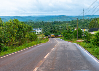 High way to posadi gumpe hill staion