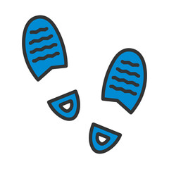 Man Footprint Icon