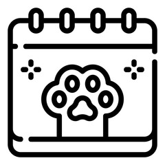 world animal day icon