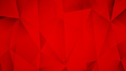 Abstract red geometric vector background, can be used for cover design, poster, advertising.