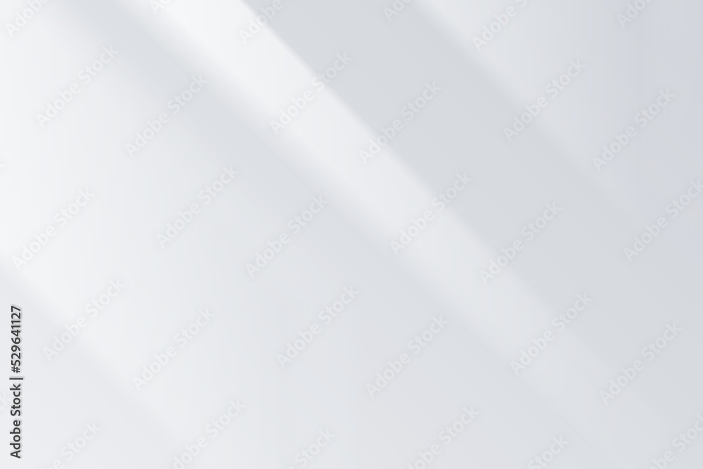 Wall mural gray background for product presentation with shadow and light from windows