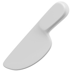 knife 3d render icon illustration