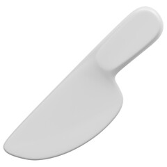 knife 3d render icon illustration