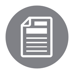 Article, file, page icon Paper documents icons. Linear File icons.
