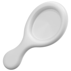 spoon 3d render icon illustration