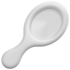 spoon 3d render icon illustration