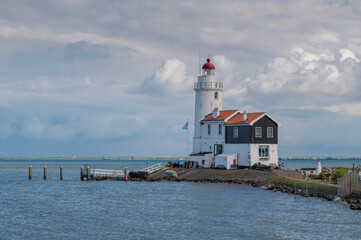 Phare de Marken en Hollande