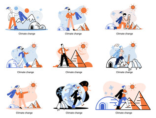 Change climate. Nature biodiversity mother earth. Metaphor of climate change and saving planet, World Environment Day bio technology. Global warming, save our planet, choosing renewable resources