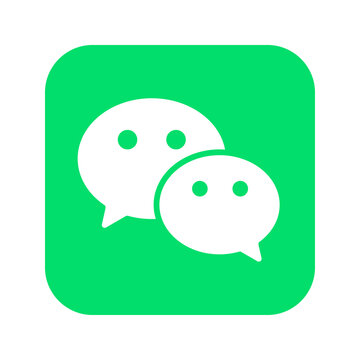Gomel, Belarus - September 05, 2021: WeChat icon. Social media. Chinese messenger app