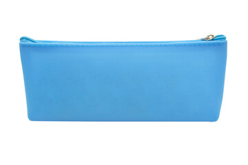 Long pencil pen case container isolated on the white background