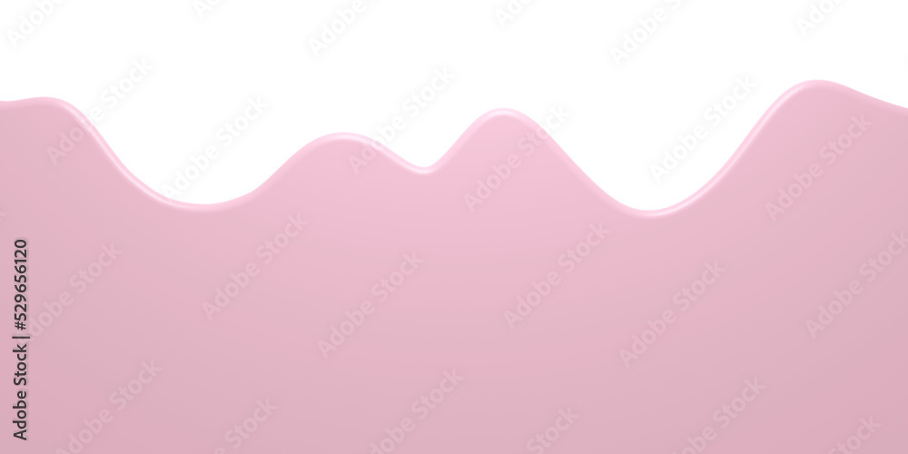 Wall mural 3d curve text area. text box. footer background.