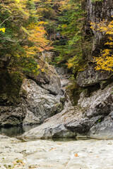 奈良県天川村の秋風景