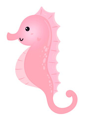 Pink Seahorse