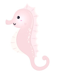 Pink Seahorse