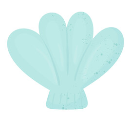 Blue Seashell 