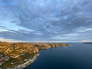 Obraz premium Endless expanses of Norway through the eyes of refugees from Ukraine.