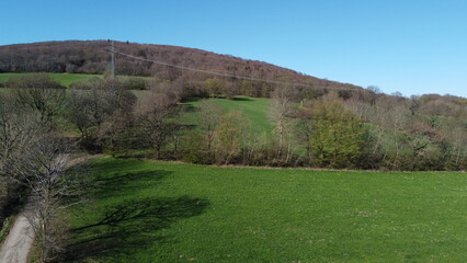 Naturschutzgebiet Schwarze Berge im Süden der bayrischen Rhön