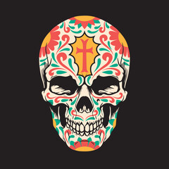 Dia De Los Muertos Sugar skull