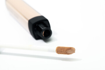 concealer makeup bottle.  face skin corrective cosmetic product - Image