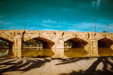 bridge over the river
