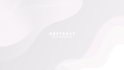 Abstract White liquid background. Modern background design. gradient color. Dynamic Waves. Fluid shapes composition. Fit for website, banners, wallpapers, brochure, posters