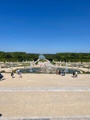 Perspectives in the garden of Versailles France