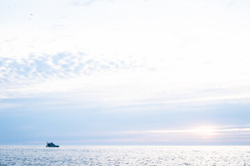 boat in the sea