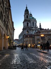 Fototapeta premium The city of Prague in the Czech Republic