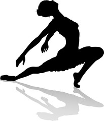 Ballet Dancer Silhouette