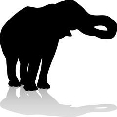Elephant Silhouette