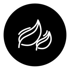 Obraz premium leafline icon set stock vector. illustration set