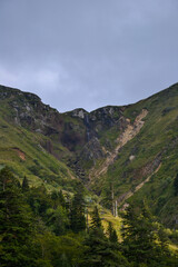 landscape in the mountains