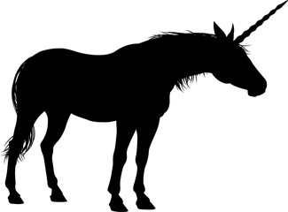 Unicorn in Silhouette