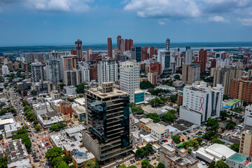 Barranquilla in Colombia from above | Luftbilder von der Stadt Barranquilla in Colombia