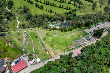 Cocora Valley in Colombia from above | Luftbilder vom Cocora Tal in Kolumbien