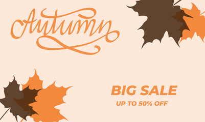 Autumn Sale special offer banner